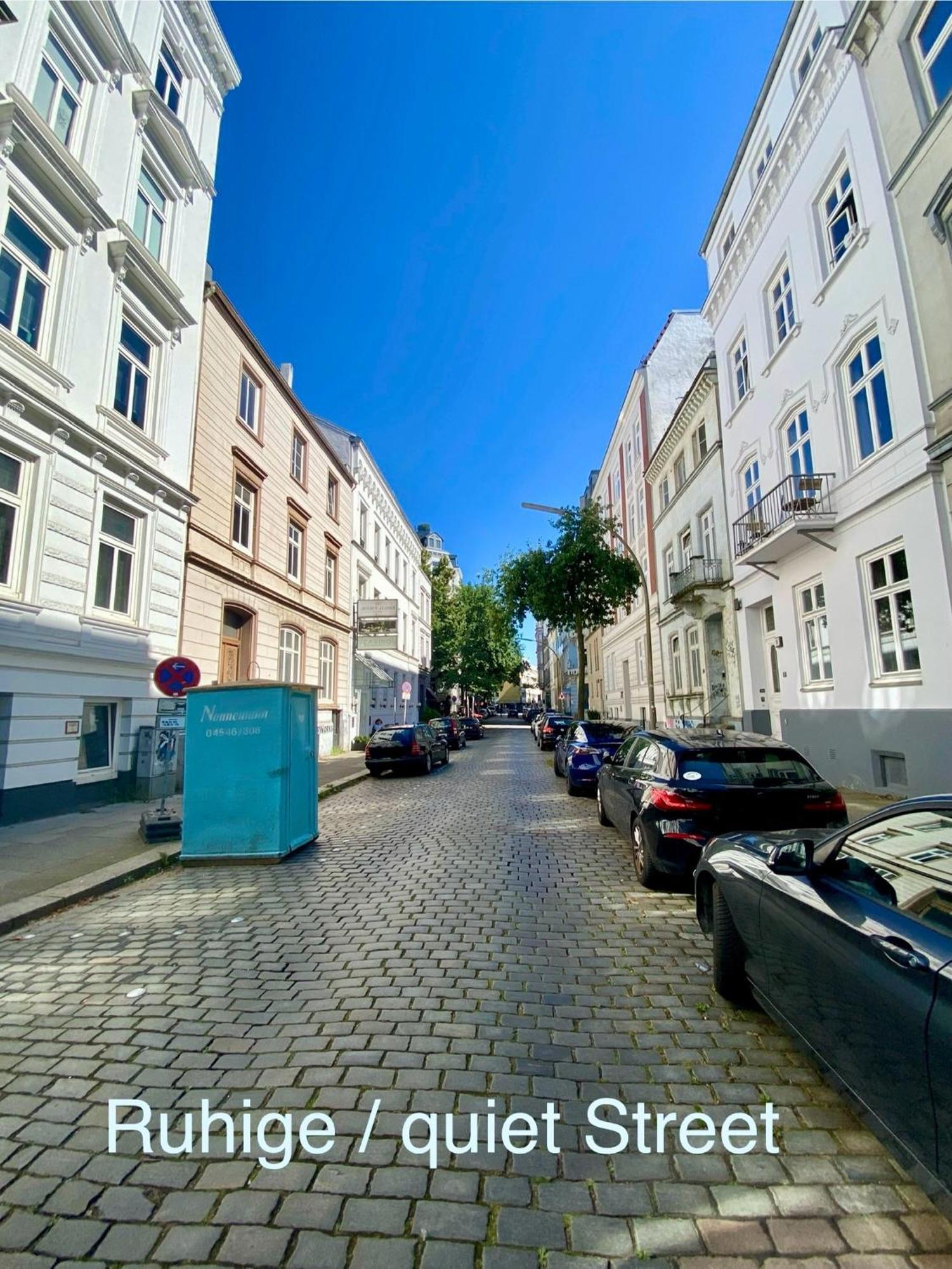 Apartment Im Herzen Hamburgs Buitenkant foto